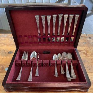 Reed & Barton Tapestry Sterling Silver Flatware Set for 8 Service